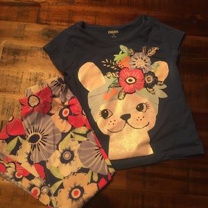3/$15 Adorable Gymboree Boston Terrier outfit 🌈